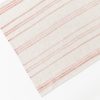 Hand Print Tea Towel / Wine Stripe