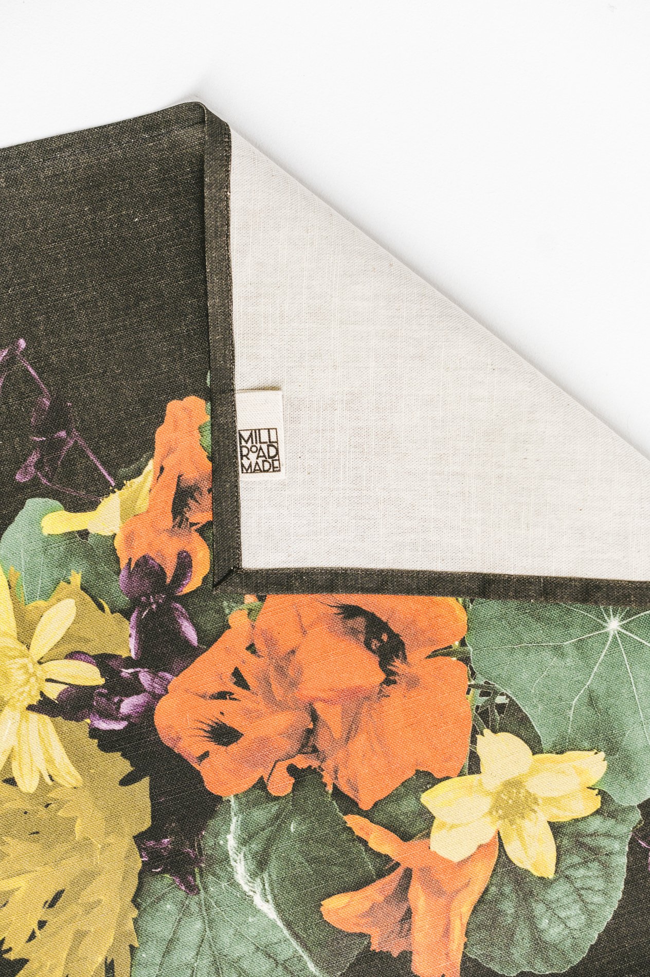 Digital Print Tea Towel / Autumn Bloom