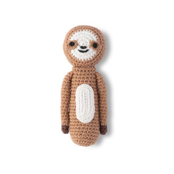 Crochet Baby Rattle / Sloth