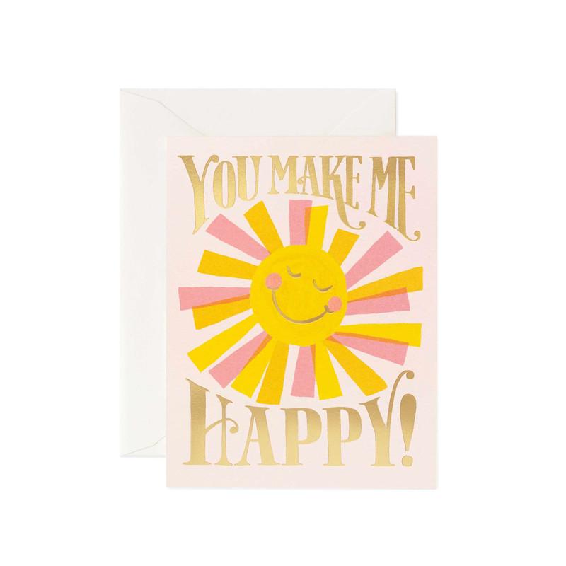 Greeting Card / You Make Me Happy